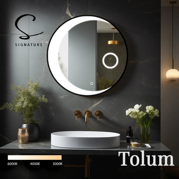 Miroir LED Elégance - TOLUM