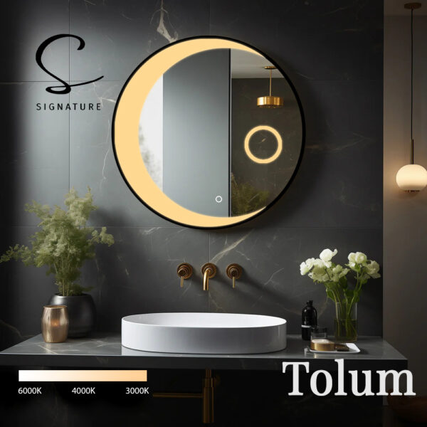 Miroir LED Elégance - TOLUM – Image 2