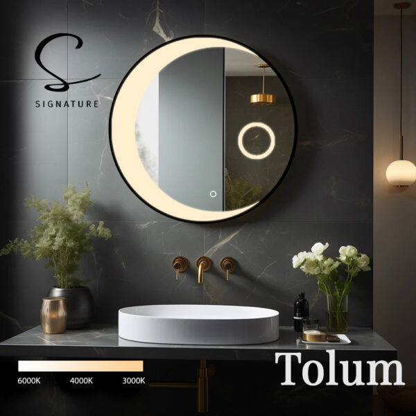 Miroir LED Elégance - TOLUM – Image 3