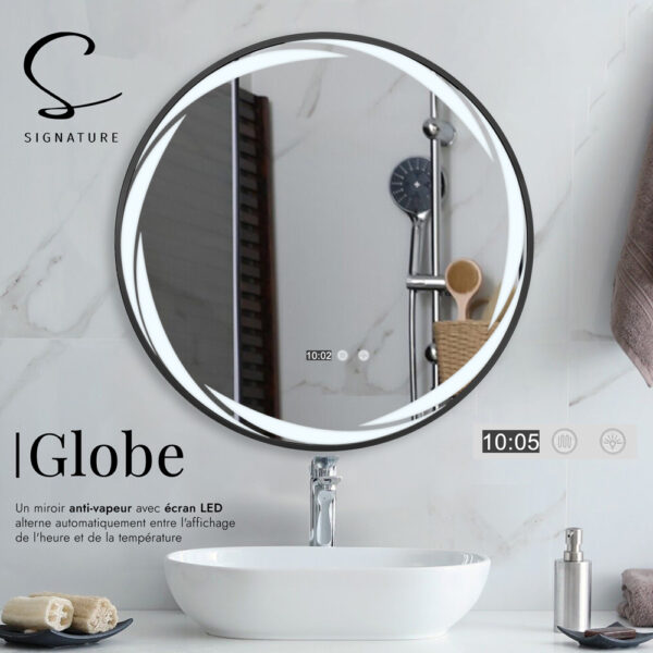 Miroir LED Elégance - GLOBE