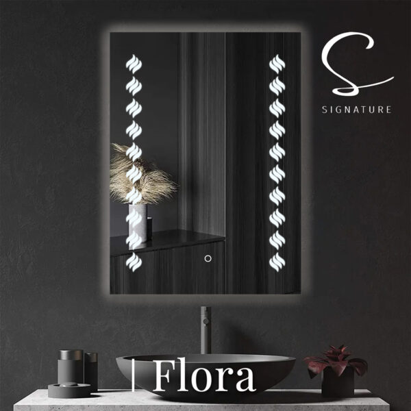 Miroir LED Laurent - FLORA