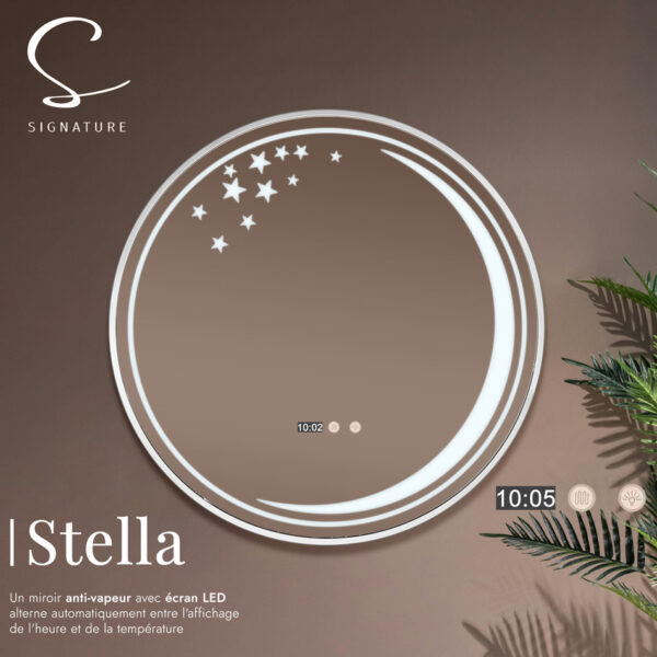 Miroir LED Elégance - STELLA