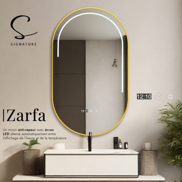Miroir LED Elégance - ZARFA